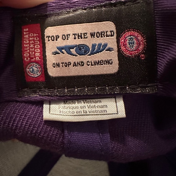 Top of the World Purple and Gold LSU Hat - Picture 6 of 7